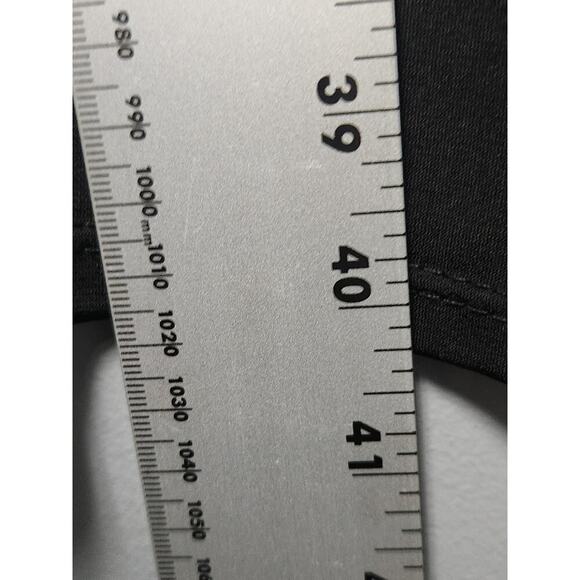 Avenue A Line Shift Dress Women's 22/24 NWOT Suede Trim Shark Bite Hem Stretch - Picture 6 of 8